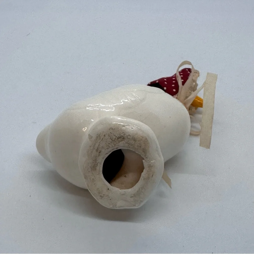 VTG 1970’s Mrs. Bonnet Goose Duck Figurine Farmhouse Decor Made in Taiwan *READ*